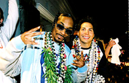 Joe Francis and Snoop Dogg