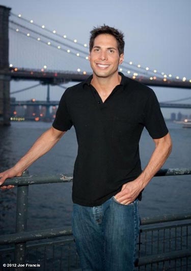 Joe Francis at beach