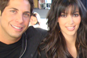 Joe Francis and Kim Kardashian